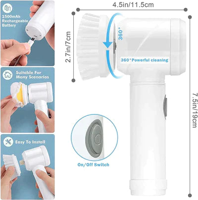 5-in-1 Multifunctional Electric Magic Brush