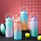 Sport Water Bottle With Straw