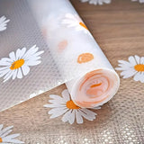 Anti-Slip Drawer Sunflower PVC Sheet Roll