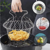 Stainless Steel Foldable Chef Basket