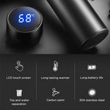Temperature Display Thermos Water Bottle 500 ML