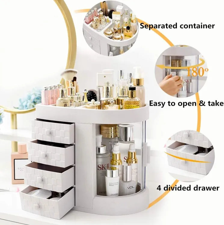 Cosmetic Organizer With 4 Drawer