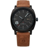 Luxury Watch for Men Quartz Watches for Boys & Man New Fashion Sports Leather Strap Wristwatches