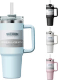 Stainless Steel Vacuum Tumbler Flip Straw 40oz