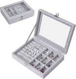 Fashion Velvet Jewelry Ring Case