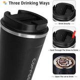 Stainless Steel Coffee Cup With Temperature Display
