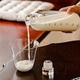 Glass Water Bottle With Time Marker