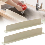 Silicone Kitchen Sink Splash Guard & Faucet Drip Catcher Tray