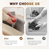 Silicone Kitchen Sink Splash Guard & Faucet Drip Catcher Tray
