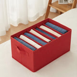 6 Parts Non-Woven Clothes Organizer (Pack Of 4)