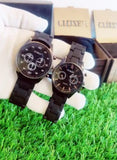 Soft chain Black watch for Men and women
