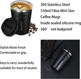 Stainless Steel Coffee Cup With Temperature Display