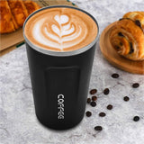 Stainless Steel Coffee Cup With Temperature Display