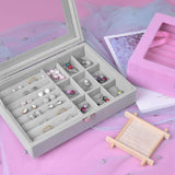 Fashion Velvet Jewelry Ring Case