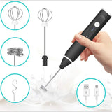 2 in 1 Rechargeable Electric Coffee Beater