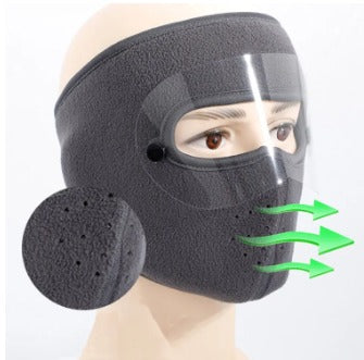 Thickened Warmth Mask Winter Riding Motorcycle Full Face Protective Mask