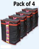 Storage Bag 110 gsm black color(Pack of 4)