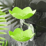 Wall Mounted Double Layer Flower Shaped Soap Holder