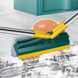 3 In 1 Floor Scrub Brush With Long Telescopic Handle