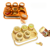 6 Pcs Masala Rack With Spoons