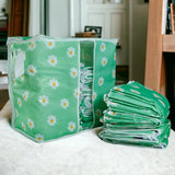 110GSM Cloth Storage Bag Green (Pack of 4)