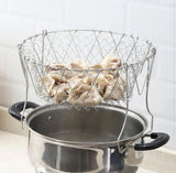 Stainless Steel Foldable Chef Basket