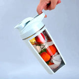 500ml Sport Shaker Bottle with Lid Flip Cover