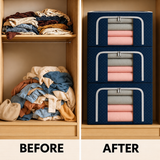 Pack of 3 Iron Rod Clothing Organizer
