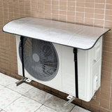 AC Outdoor Unit Protector Aluminium Cover With Straps