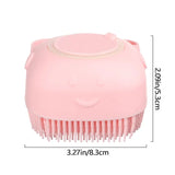 SILICONE MASSAGE BATH BRUSH