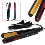 Pack Of 2 Nova Hair Products: 1 Nova Hair Curling Iron (NHC-471SC) + 1 Nova Hair Straightener Professional (NHC-473CRM)