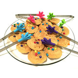 Cookie Tong Heat Resistant Stainless Steel Handy Mini Food Clips