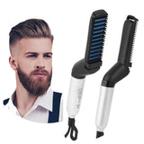 Hair & Beard Straightener Modelling Comb Ceramic-Iron